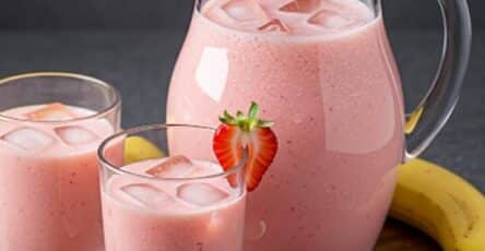 Acqua cremosa banana fragola