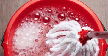 acqua pulita senza polvere