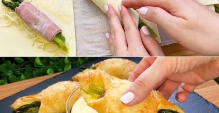Asparagi in pasta sfoglia