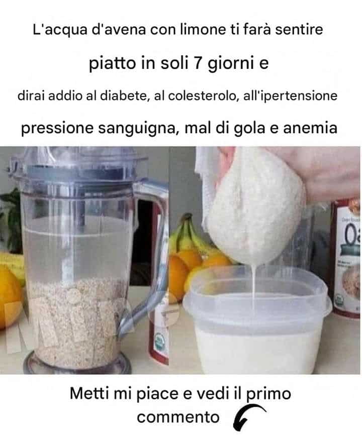 Avena per dimagrire