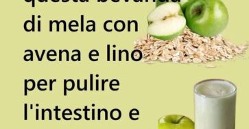 Bevanda di mela salutare
