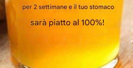 Bevi due tazze al giorno