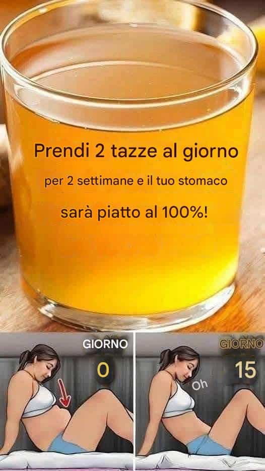Bevi due tazze al giorno