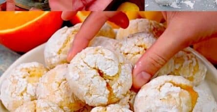 Biscotti all'arancia glassati