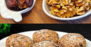 Biscotti di avena e noci
