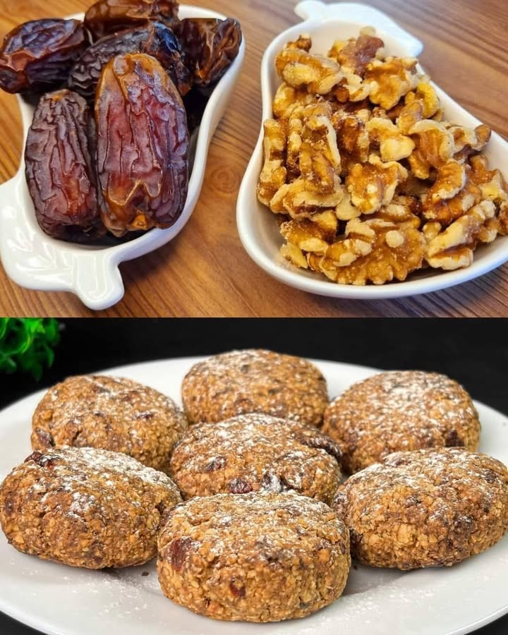 Biscotti di avena e noci