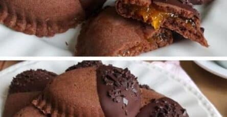 Biscotto al cacao ripieno
