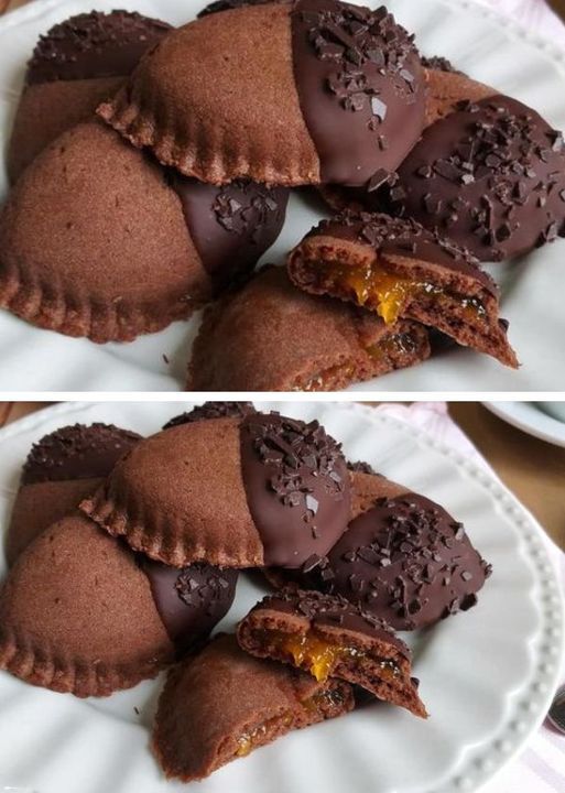 Biscotto al cacao ripieno