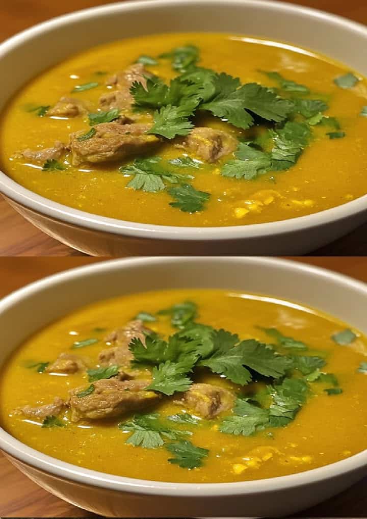 Brodo Mandioquinha ricetta semplice