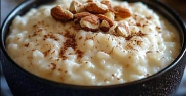 Budino di riso tradizionale