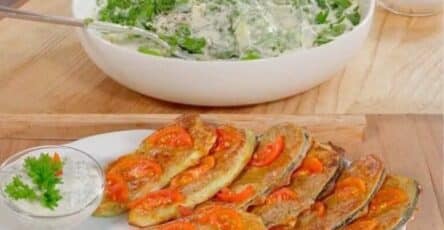 Capesante di zucchine al forno