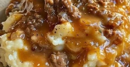 Carne macinata e purè
