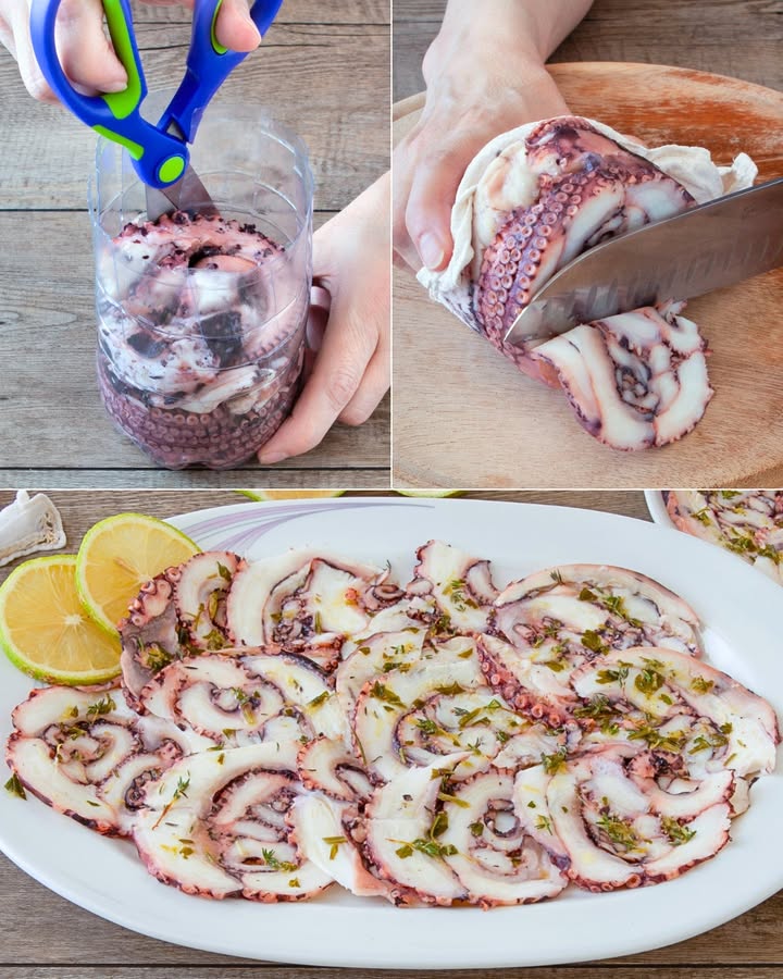 Carpaccio di polpo ricetta