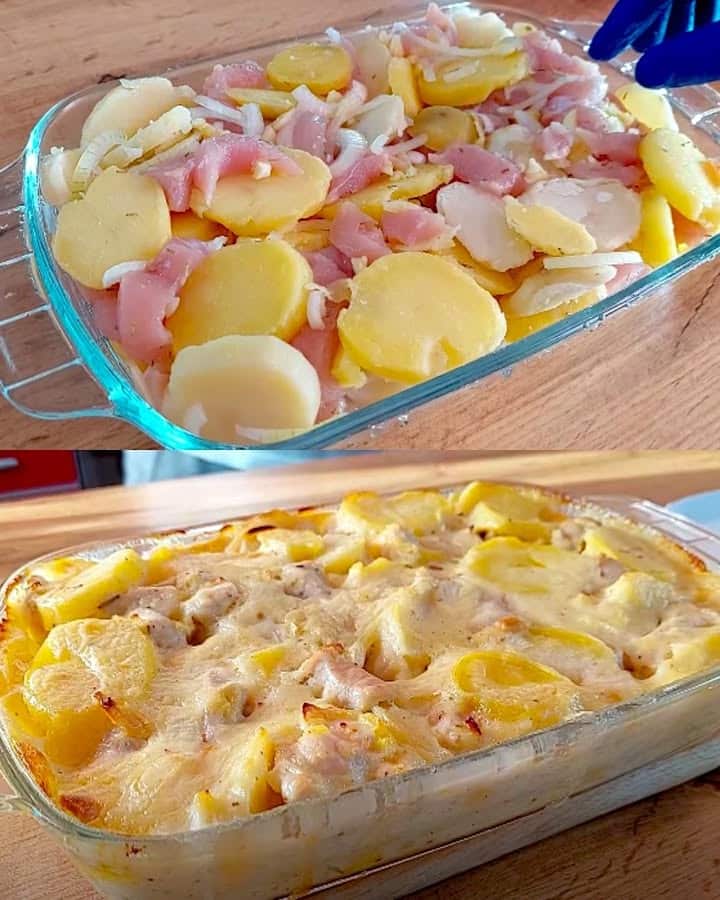 Casseruola cremosa deliziosa