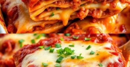 Casseruola di ravioli cremosi