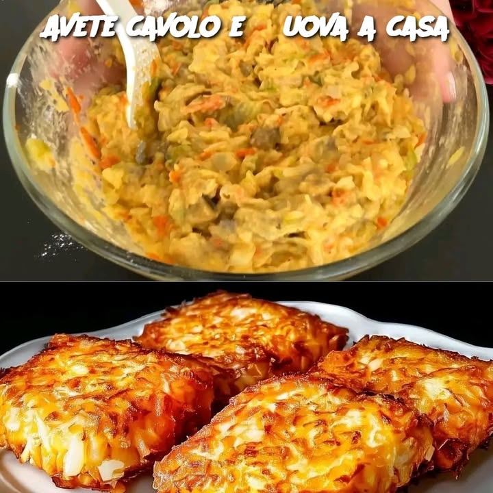 Cavolo e uova ricetta
