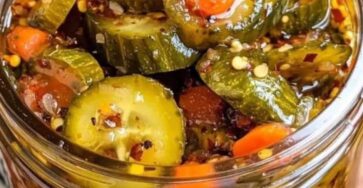 Cetriolini sottaceto dolci