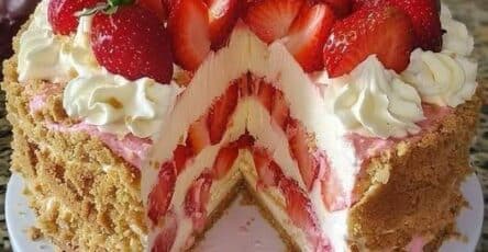 Cheesecake alle fragole