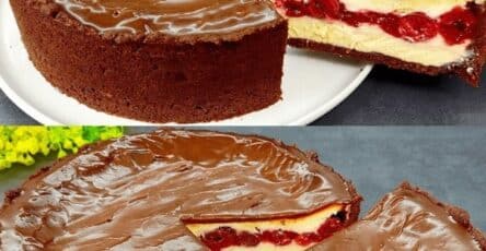 Cheesecake ricotta cioccolato