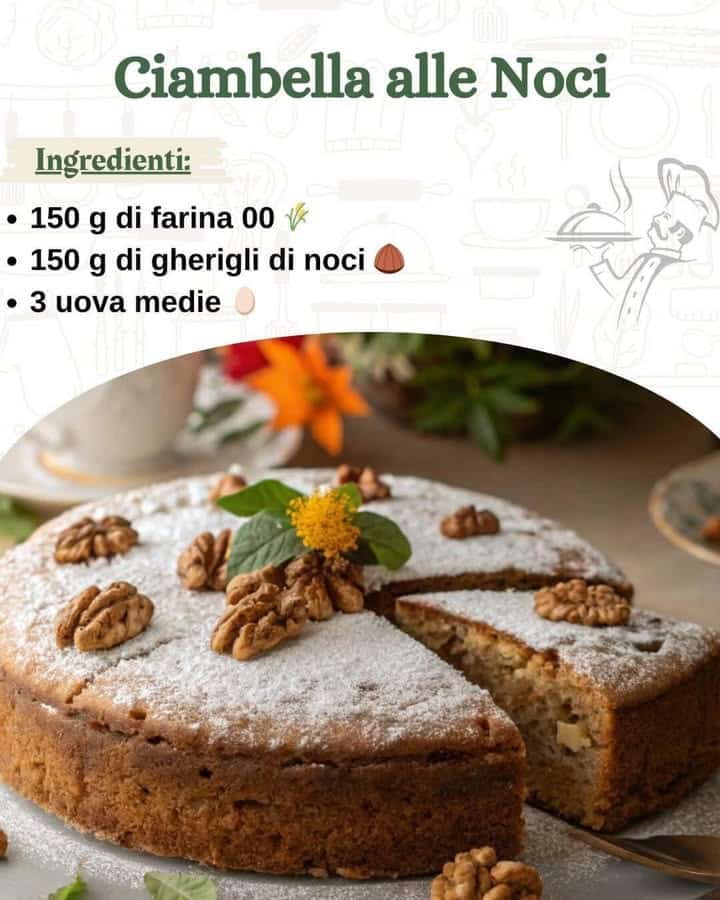 Ciambella alle noci
