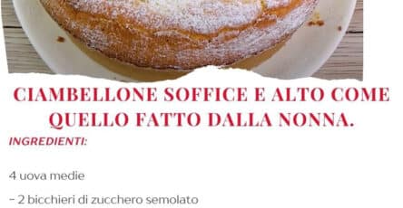 Ciambellone della nonna