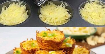Coppette di patate fritte