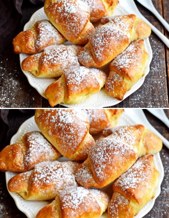 Croissant alla ricotta