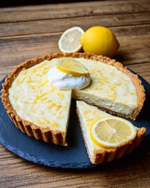 Crostata al limone fresca