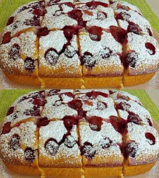 Crostata di ciliegie kefir