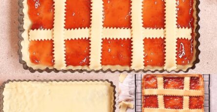 Crostata senza uova burro
