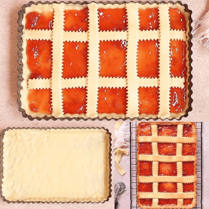 Crostata senza uova burro