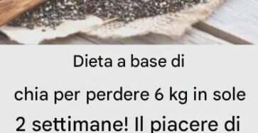 Dieta a base di chia
