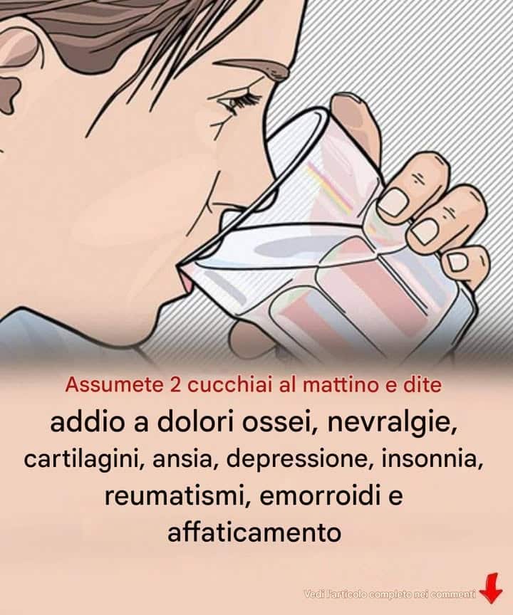 due cucchiai al mattino