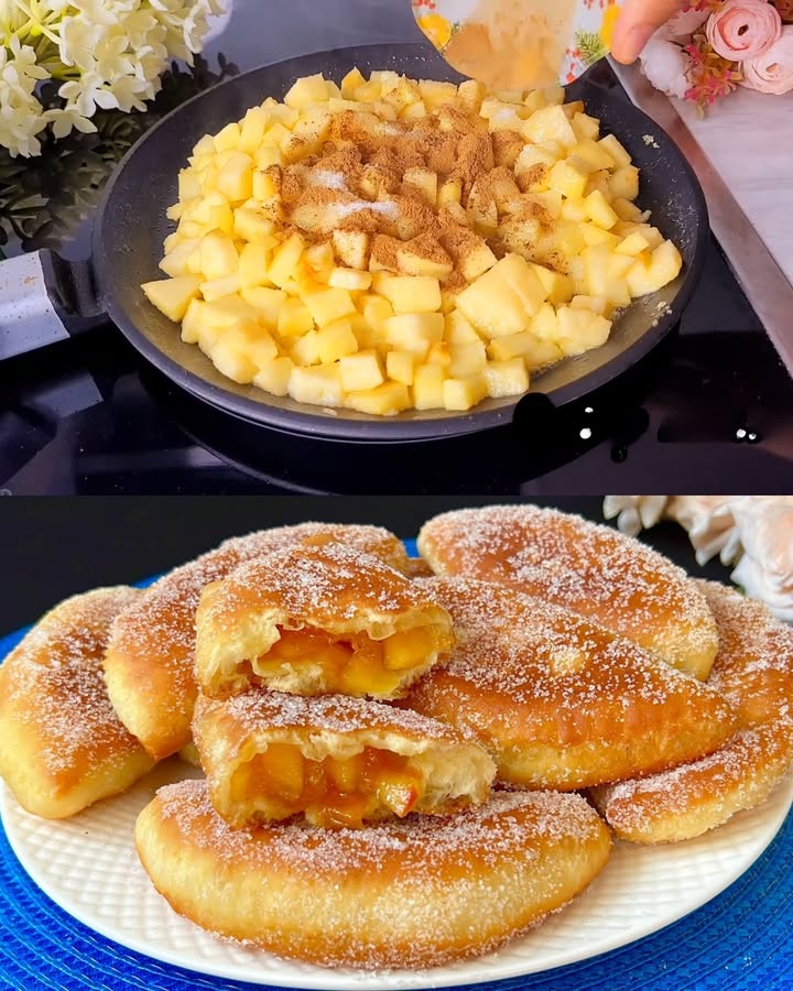 Empanadas di mele dolci