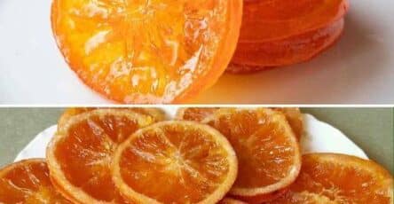 Fette d’arancia candite