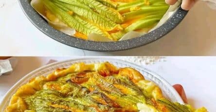 Fiori di zucca tortino