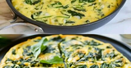 Frittata spinaci facile salutare