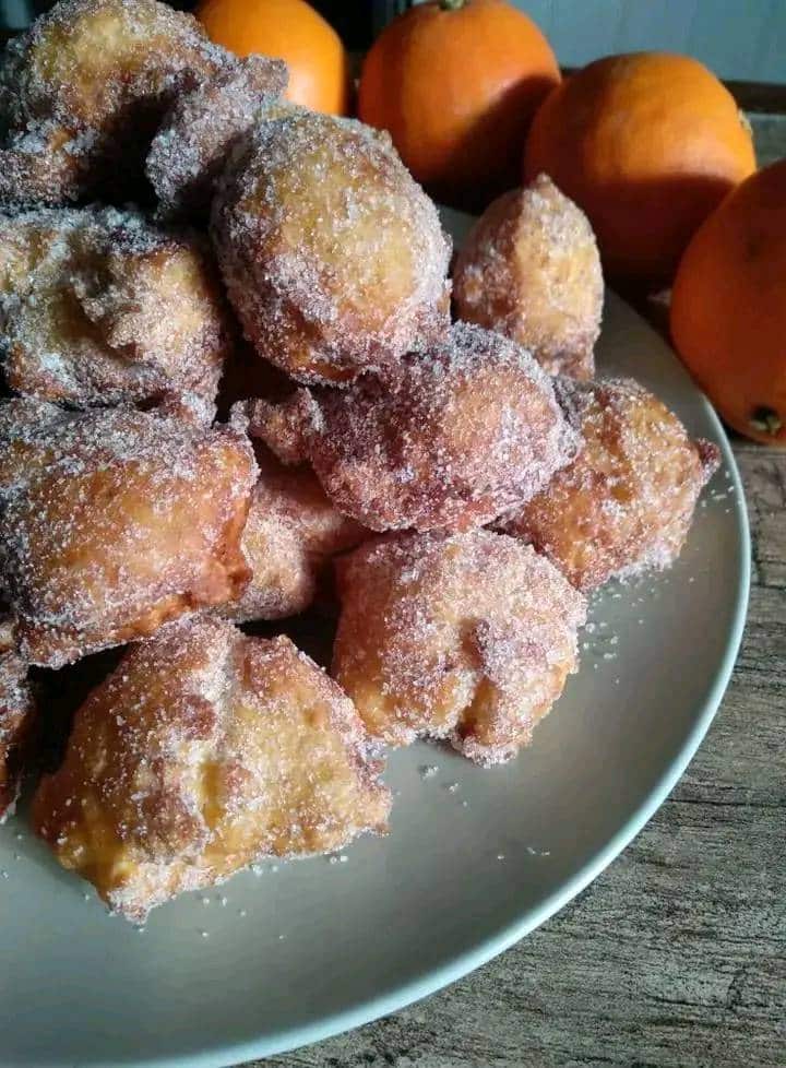 Frittelle all'arancia