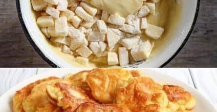 Frittelle di mele croccanti