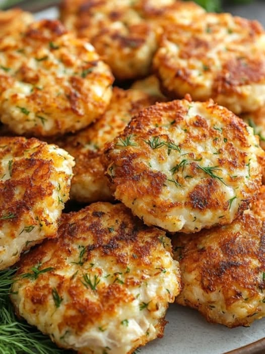 Frittelle di pollo croccanti