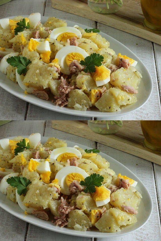 Insalata di patate fresca