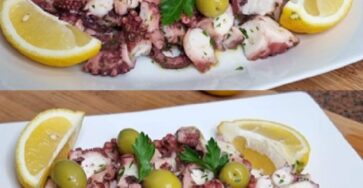 Insalata di polpo saporita