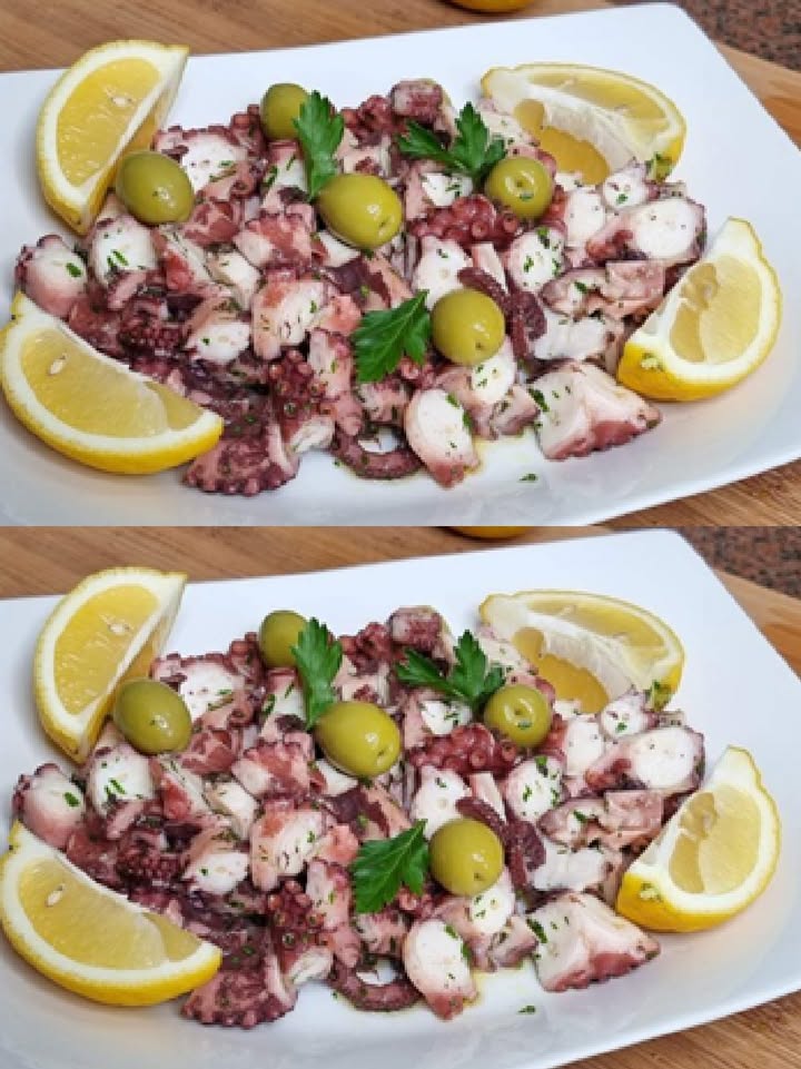 Insalata di polpo saporita