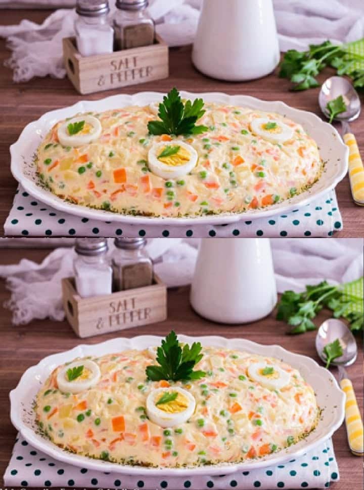 Insalata russa ricetta festa