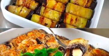 Involtini di melanzane al forno