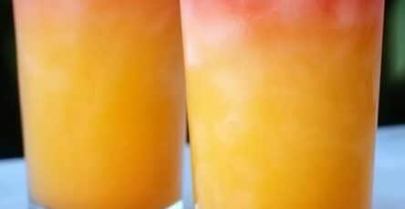Limonata alla pesca fresca