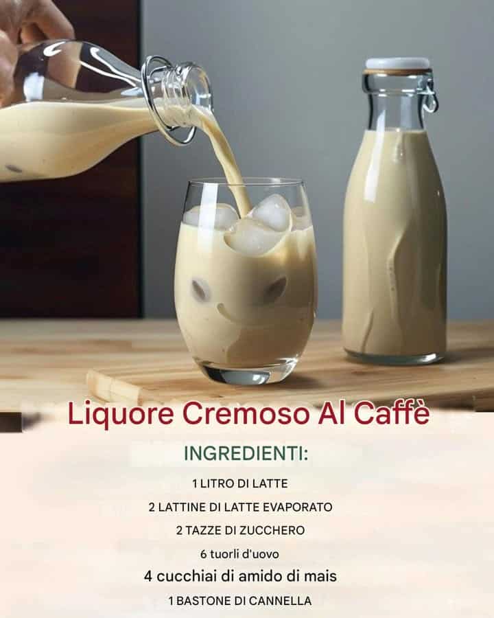 Liquore al caffè cremoso