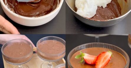 Mousse al cioccolato facile
