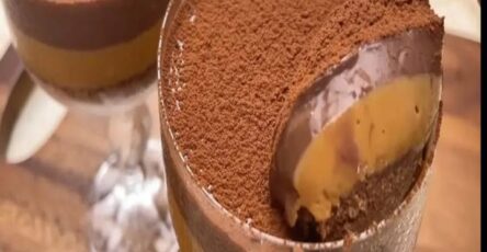 Mousse cioccolato biscotti