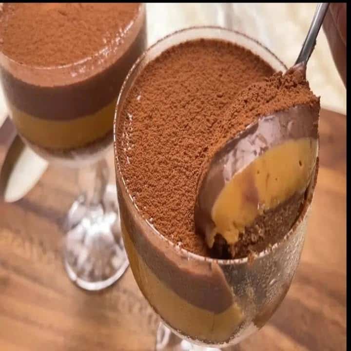 Mousse cioccolato biscotti